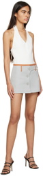 SIR. Blue Sandrine Miniskirt