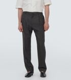 Lanvin Straight-leg virgin wool pants