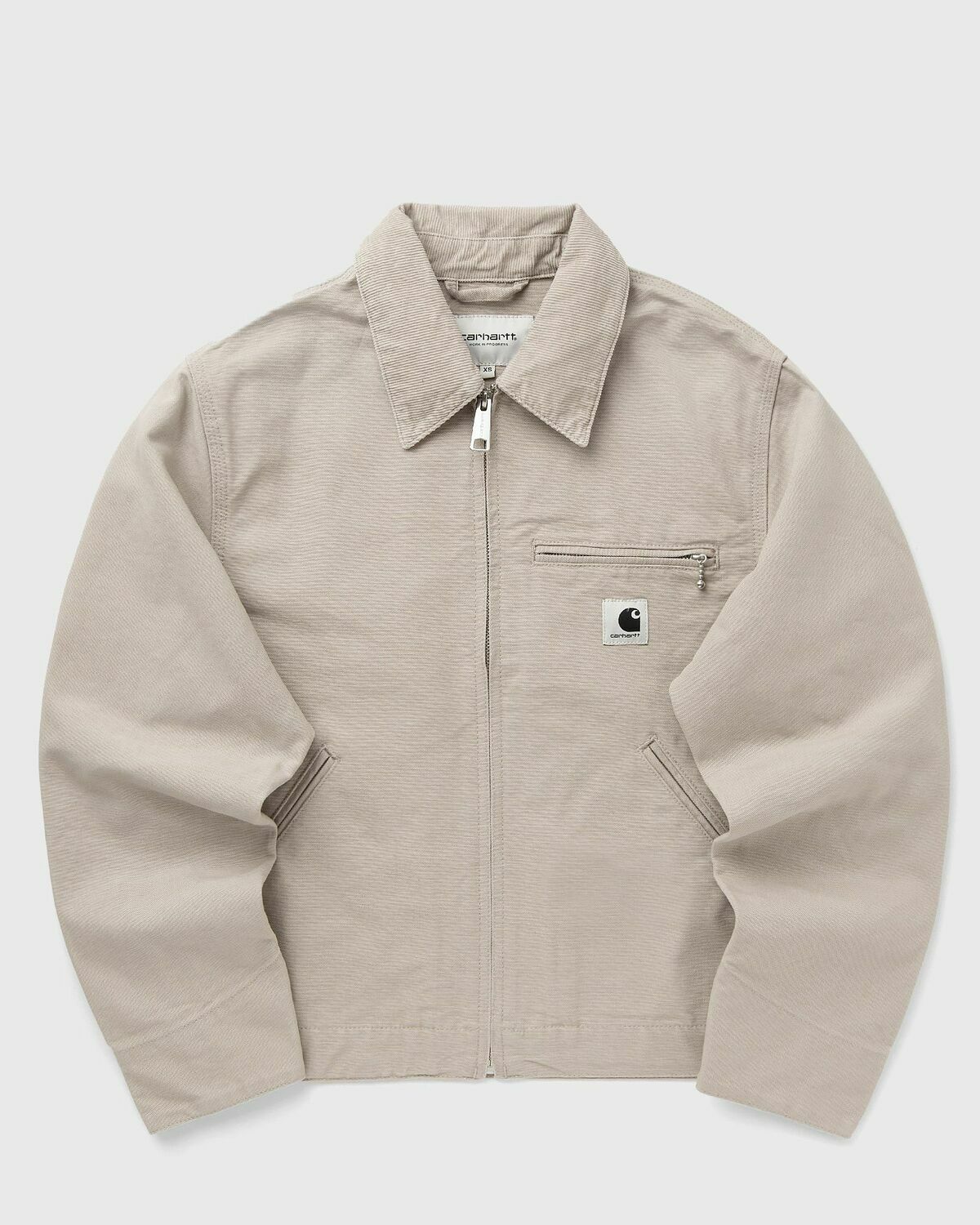 Carhartt WIP OG Detroit Jacket Beige Womens Bomber Jacket