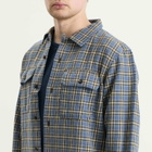 RRL Men's Matlock Check Shirt in Rl-811 Blue/Grey