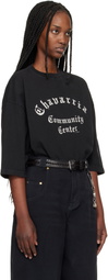WILLY CHAVARRIA Black 'Chavarria Community Center' Buffalo T-shirt