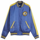 Polo Ralph Lauren Men's Letterman Lined Bomber Jacket in Charter Blue X