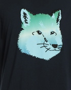 Maison Kitsuné Mens T-shirt in Midnight blue
