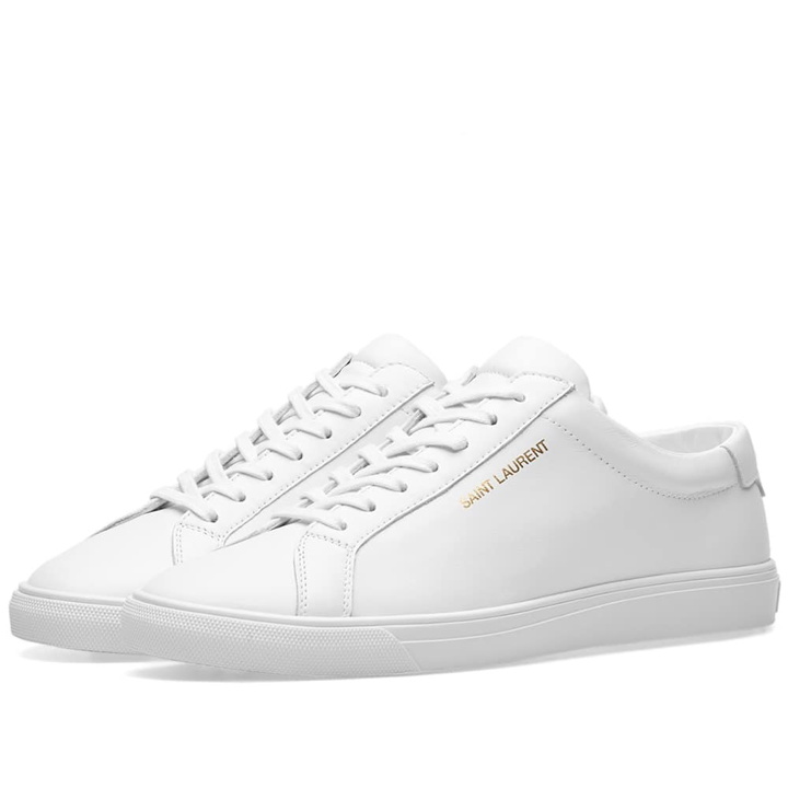 Photo: Saint Laurent Andy Clean leather Sneaker