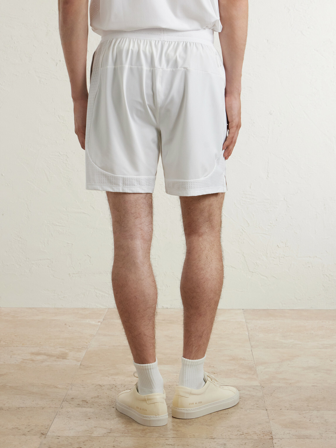 Lululemon - Straight-Leg Mesh-Trimmed Stretch Tennis Shorts - White