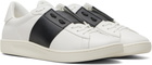 Valentino Garavani White Open Royco Sneakers
