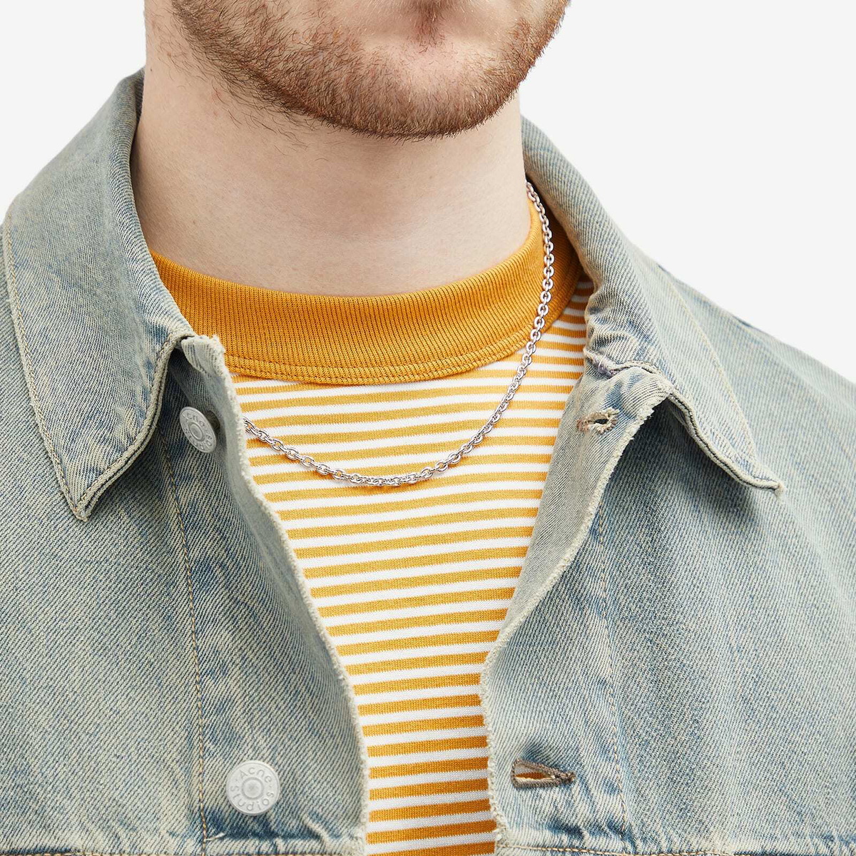 和田 TOM WOOD ADA chain slim 20.5 Ada Chain Slim Gold - Tom Wood Project Official Online Store