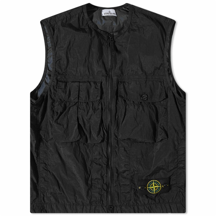 Photo: Stone Island Men's Nylon Metal Vest in Black