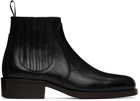 Lemaire Black Chelsea Boots