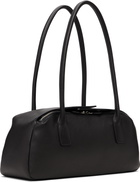 Courrèges Black Strip Leather Bag
