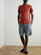 Derek Rose - Basel Stretch-Micro Modal Jersey T-Shirt - Orange
