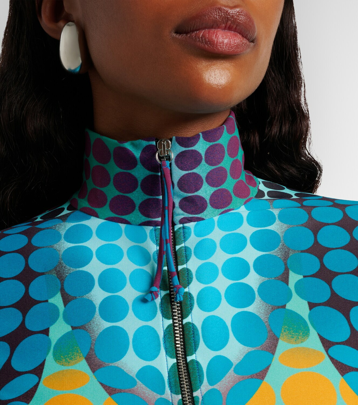 Jean Paul Gaultier Printed midi dress