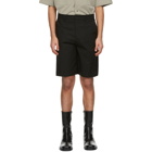 System Black Tailored Shorts
