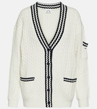 The Upside Topspin Piper cable knit cardigan