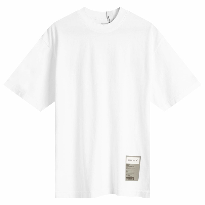 Photo: Poliquant Men's Mine T-Shirt in White