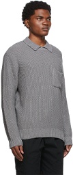 Noah Grey Cotton Sweater