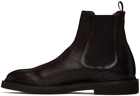 Officine Creative Brown Hopkins Flexi 204 Chelsea Boots