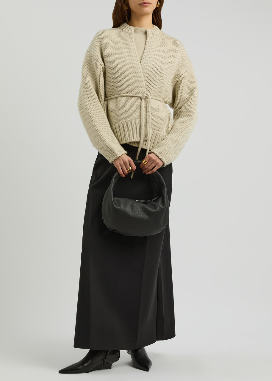 Extreme Cashmere N°384 Ginza Belted Cashmere Cardigan