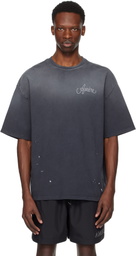 AMIRI Gray 'AMIRI Design Studio' T-shirt