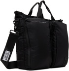 Stutterheim Black Utility Brief Tote