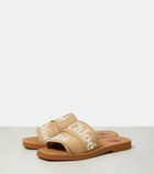 Chloé Woody logo canvas slides