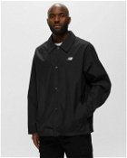 New Balance Nb Essentials Coaches Jacket Black - Mens - Overshirts