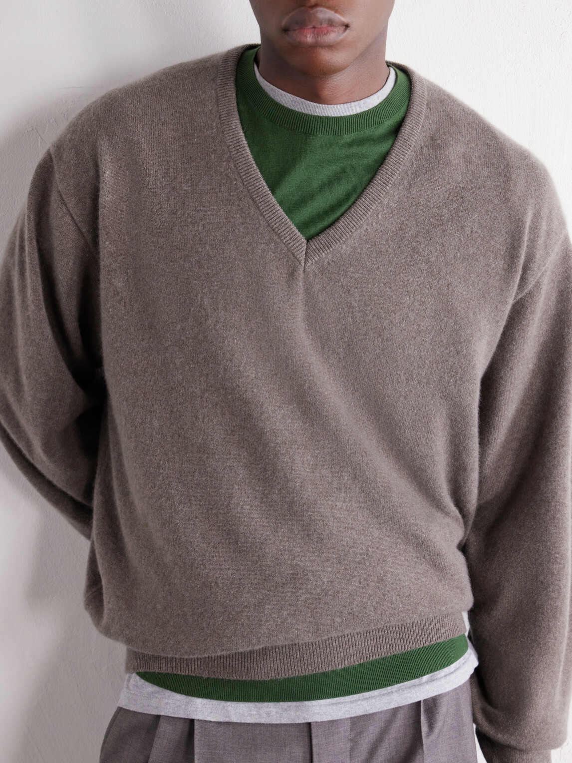 ssstein - Cashmere Sweater - Brown