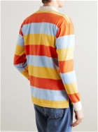 Drake's - Striped Cotton-Jersey Polo Shirt - Unknown