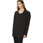 Comme des Garcons Homme Plus Black Poly Studs Blazer