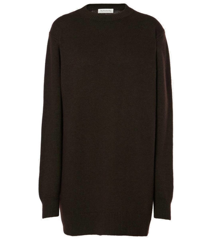 Photo: The Frankie Shop Maxime wool and cashmere-blend sweater dress