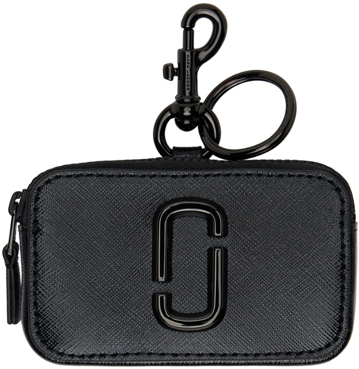 Photo: Marc Jacobs Black 'The Nano Snapshot Charm' Coin Pouch