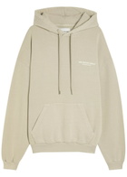 Mki Miyuki Zoku Design Studio Hooded Cotton-blend Sweatshirt Dark Grey