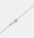 Aliita Conejito Perla 9kt gold necklace with enamel and freshwater pearl