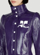 Courrèges - Vinyl Reedition Jacket in Purple
