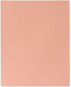 Smythson Pink Portobello Panama Notebook