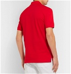 Givenchy - Slim-Fit Logo-Embroidered Cotton-Piqué Polo Shirt - Red