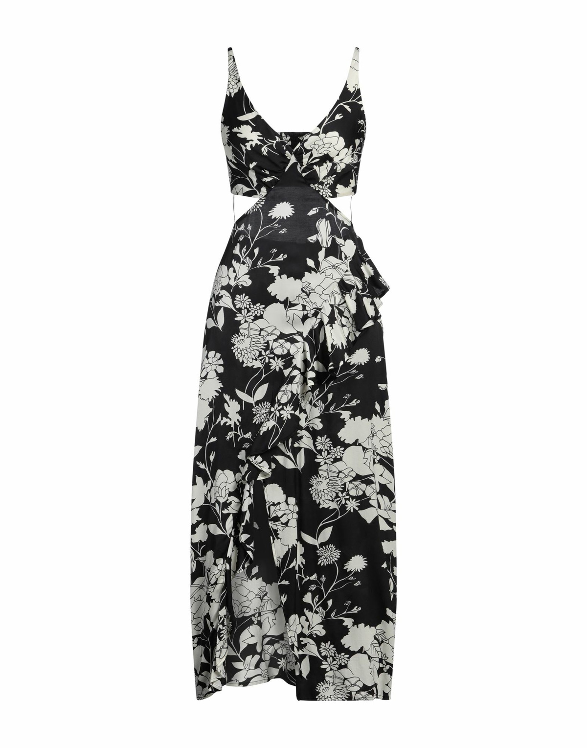 Maje Womens Maxi dress in Black