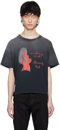 PALY Black 'Seventh Veil' T-Shirt