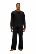 Diesel Pyjamas in cotton jersey - Pajamas Mens in Black