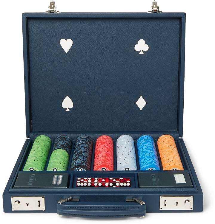 Photo: William & Son - Poker Set - Blue