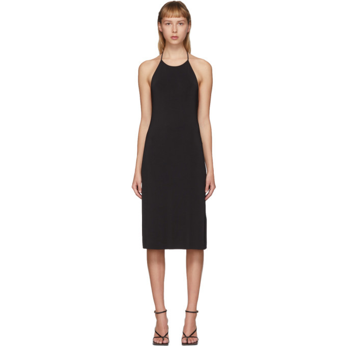 Bottega Veneta Brown Jersey Halter Dress Bottega Veneta