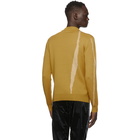 A-COLD-WALL* Yellow Jacquard Terrain Sweater