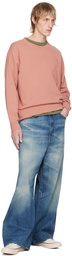 visvim Pink Jumbo Sweatshirt