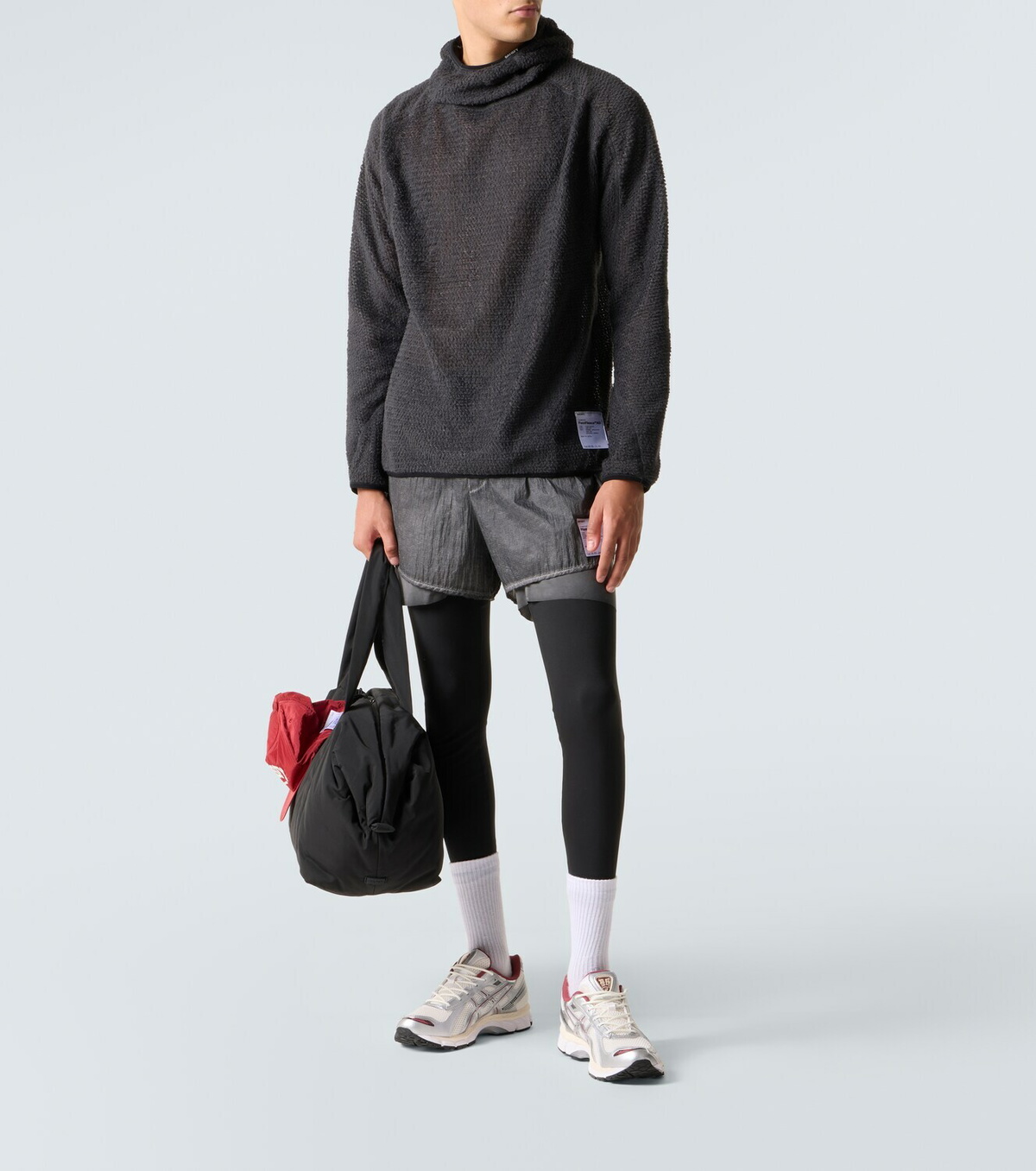 Satisfy Knitted hoodie