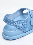 Birkenstock 1774 Milano Stone Washed Denim Sandals