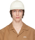 AMI Alexandre Mattiussi White Logo Cap