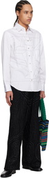 Glass Cypress Black Anatomical BORO Multipleat Trousers