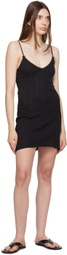 Cou Cou Black 'The Picot' Minidress
