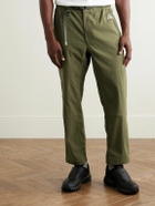 Nike - ACG Straight-Leg Belted Logo-Embroidered Shell Trousers - Green