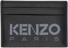 Kenzo Black Leather Cardholder